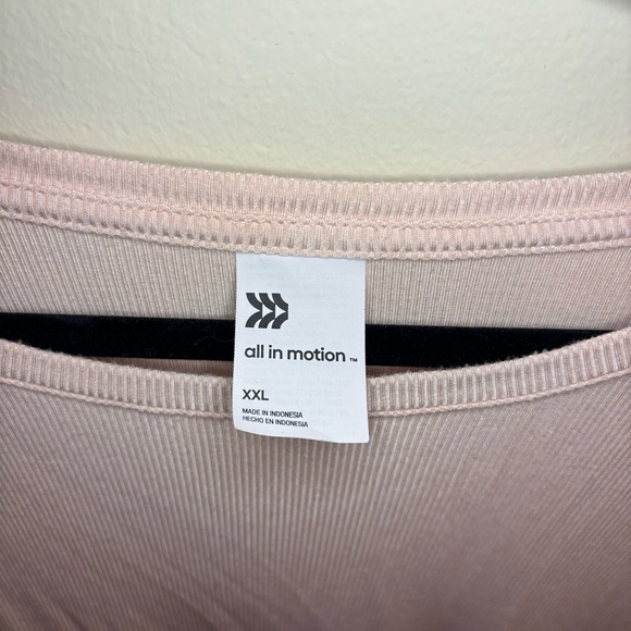 all in motion Target Brand Women’s Light Pink Athletic LongSleeve Shirt Size XXL - Picture 6 of 9